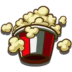 Popcorn-Eimer-Symbol